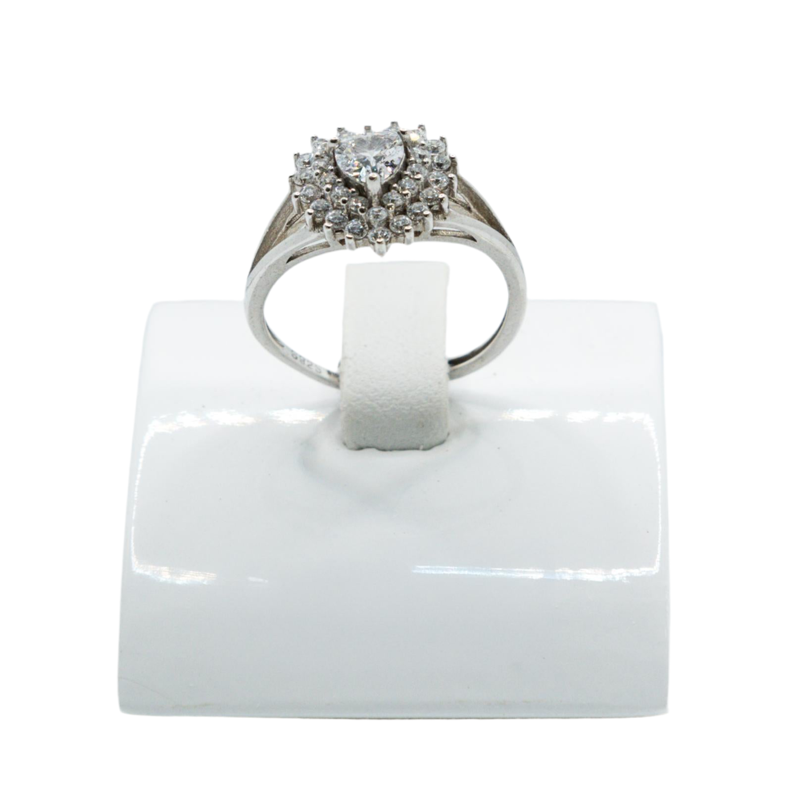 Anello Cuore di Diamanti