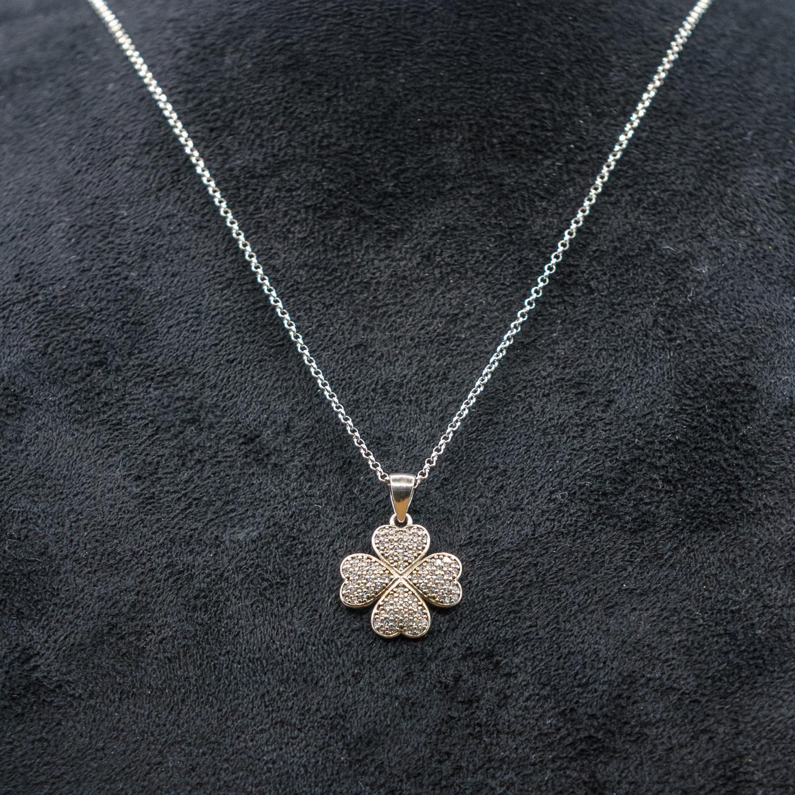 Collana Quadrifoglio Byblos