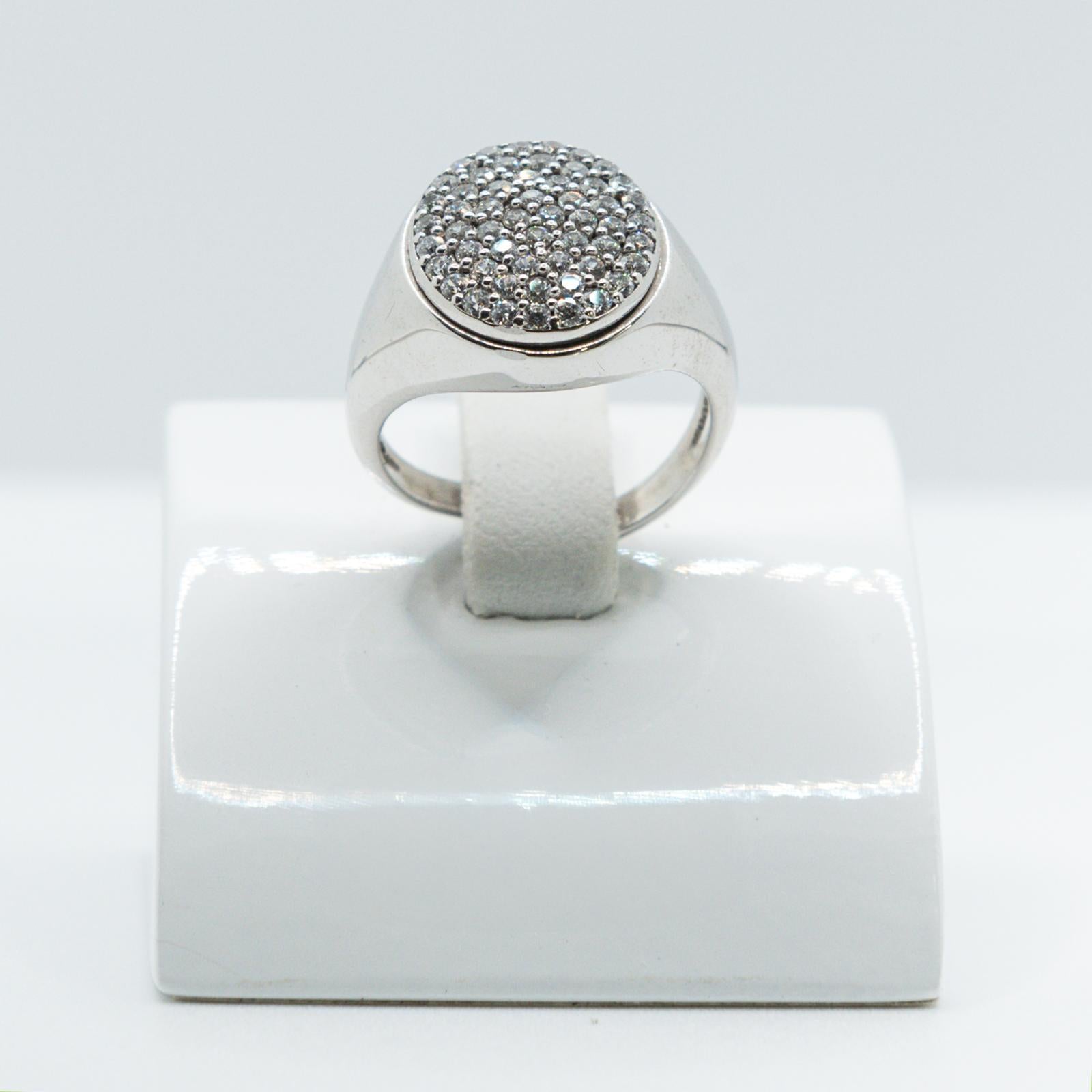 Anello Pavè di Zirconi Alexia