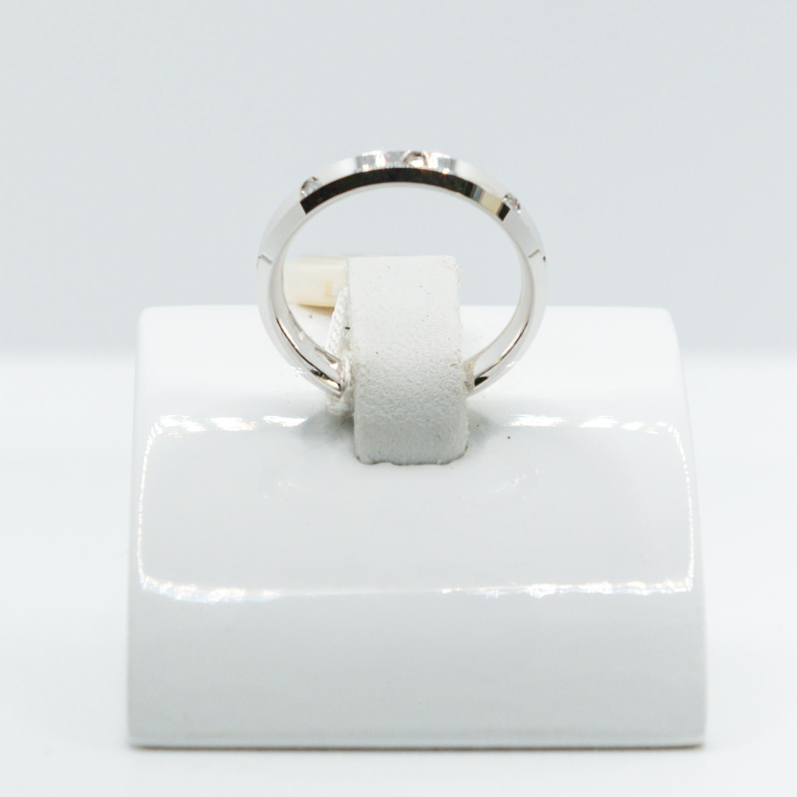 Anello Corona 0,16 Kt Unoaerre